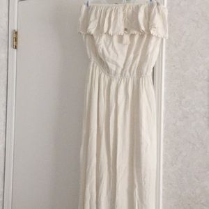 American Eagle White Long Dress